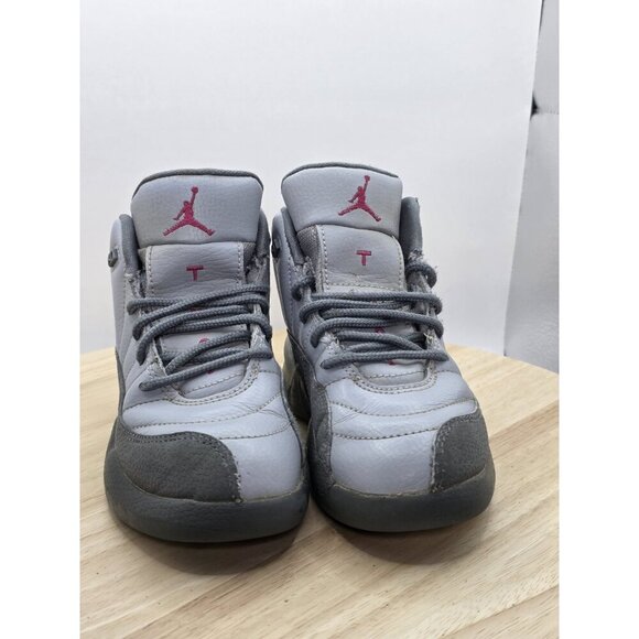 NIKE AIR JORDAN 12 RETRO GP (510816-029) WOLF GRAY /PASSION PINK/GRAY SIZE 11C - Picture 2 of 9